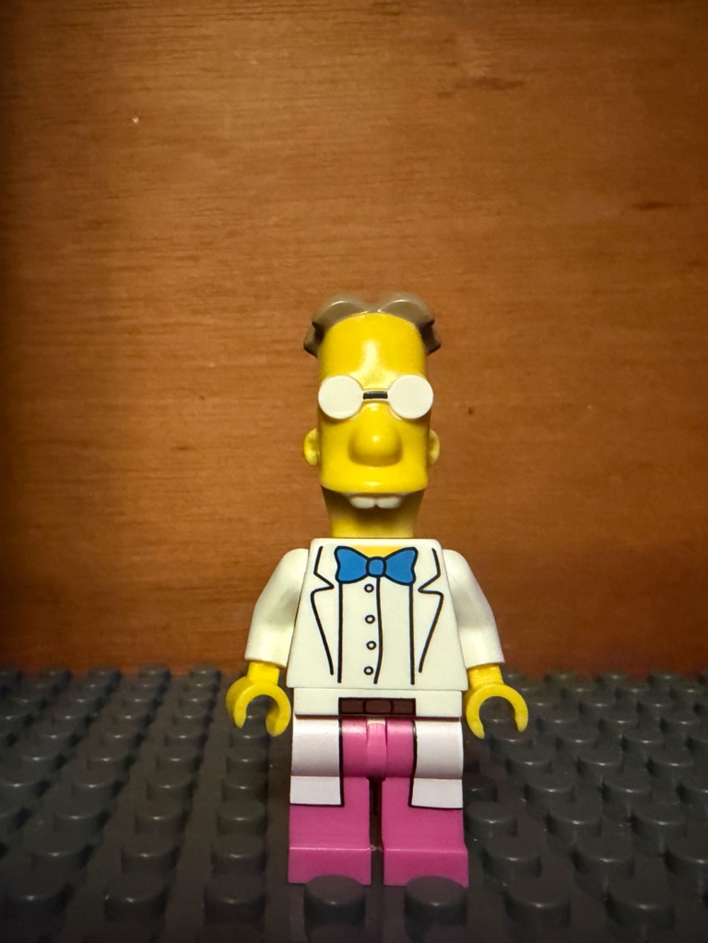 LEGO The Simpsons Professor Frink Minifigure